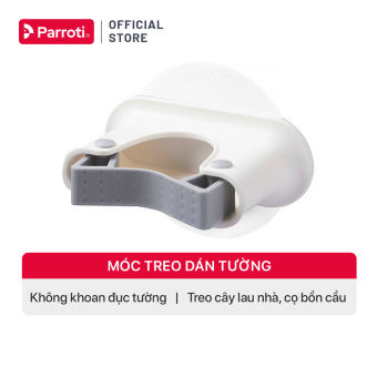 Móc treo dán tường treo cây lau nhà, chổi lau nhà, cọ bồn cầu - Parroti Keeper KP02