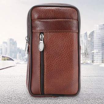 Túi đeo thắt lưng đựng điện thoại da thật TM21