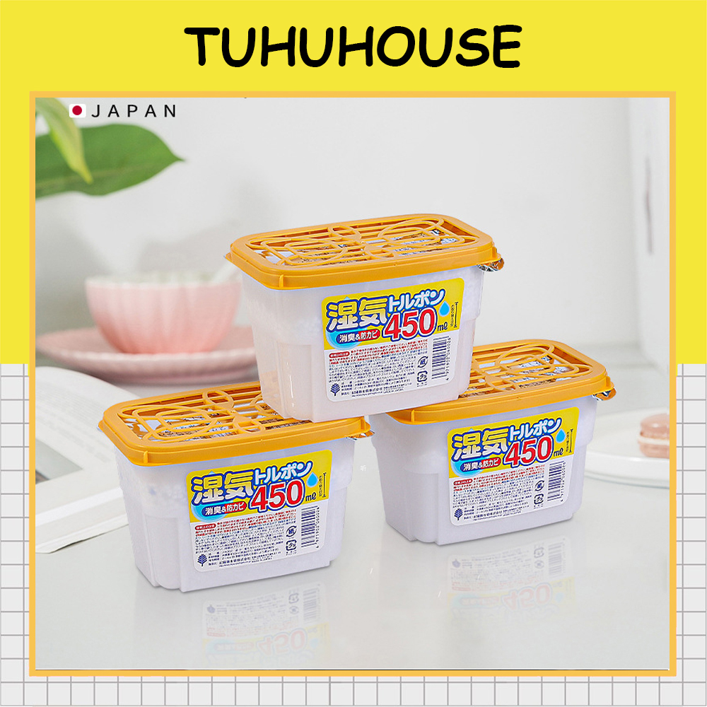 Hút ẩm tủ quần áo, giầy dép, tủ bếp, phòng ngủ, hộp hút ẩm Nhật Bản khử mùi hôi, tránh nấm mốc - TUHUHOUSE