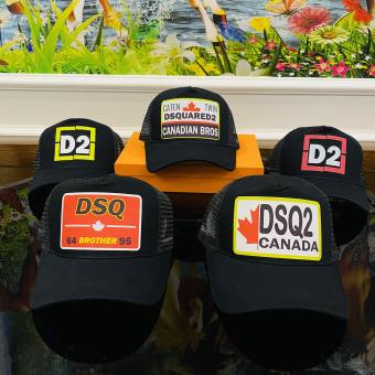 Mũ lưỡi trai nam nữ DSQ2 phối lưới thoáng mát, freestyle, nón in phong cách sành điệu, giá rẻ, VP08