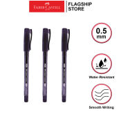 Faber-Castell LV5 Ballpen Black 3PCS