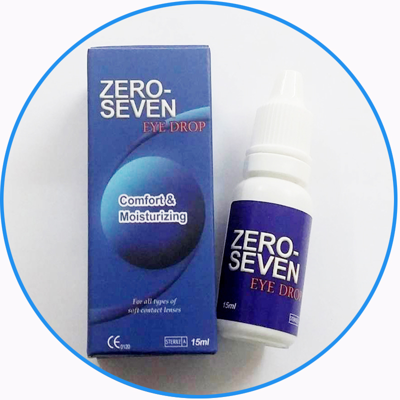 Nước Nhỏ Mắt Lens Zero Seven Hàn Quốc Bổ Sung Oxy Ngăn Ngừa Khuẩn Cho Mắt 15ml