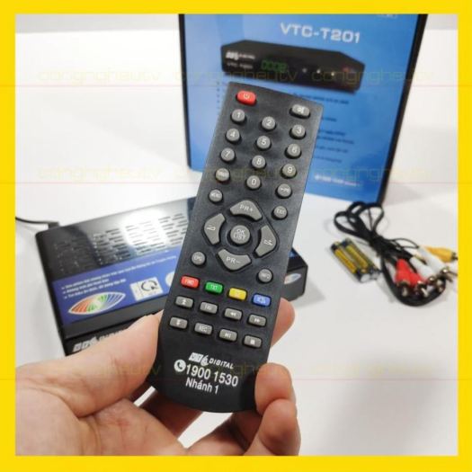 Đầu thu kĩ thuật số mặt đất DVB T2 VTC T201 - BH 12 tháng