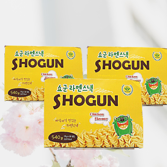 Mì ăn liền Shogun ngon cực ngon, Bờm còn thích nữa là. ( hộp 30 gói x 18gr)