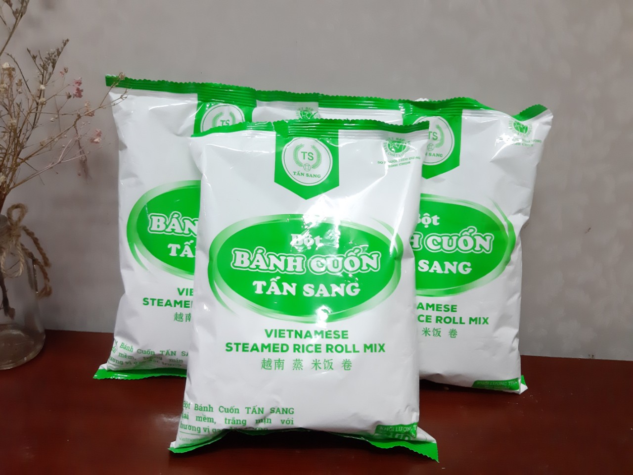 Bột Bánh Cuốn Tấn Sang - Rất thơm ngon và tiện dụng