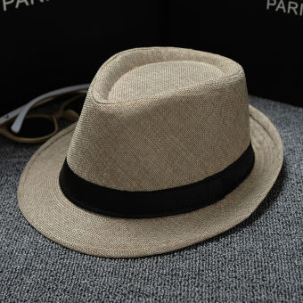 Unisex Hat Panama Rơm Fedora Trilby Cap Có Thể Gập Lại Du Lịch Brim Rộng Mens Ladies Fedora Cowboy Mùa Hè Mũ