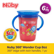 Nuby 6m+ 360 Toddler Wonder Cup with Twin Handles