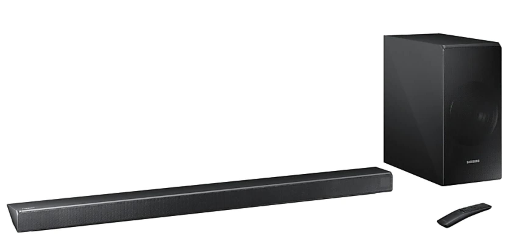 samsung soundbar and sub woofer