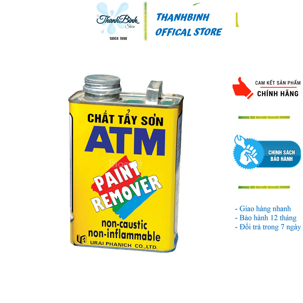 Chất tẩy sơn/ dung dịch tẩy sơn atm- loại 875ml