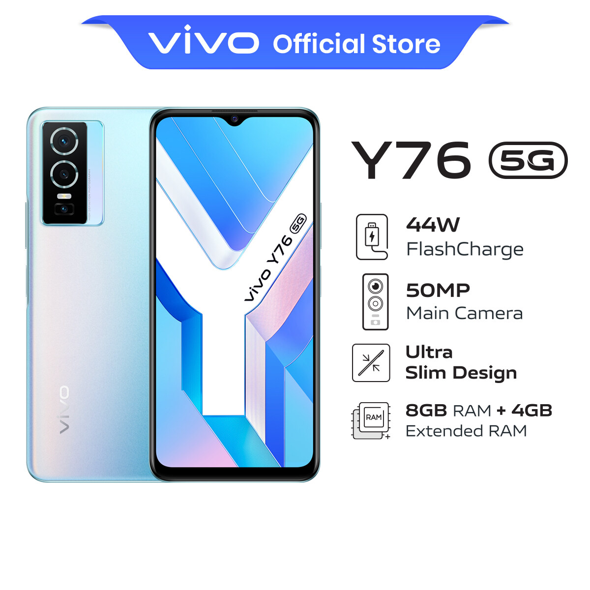 Y765 Spesifikasi dan harga Vivo Y76 5g di Malaysia - TechNave BM