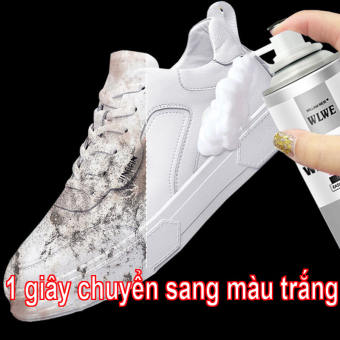 Chai Xịt Tạo Bọt Vệ Sinh Giày 200ml Làm Sạch Vết Bẩn,Giày thể thao vệ sinh chai xịt