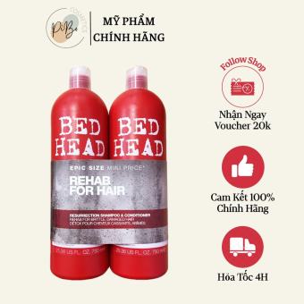 Bộ dầu gội - xả TIGI ĐỎ