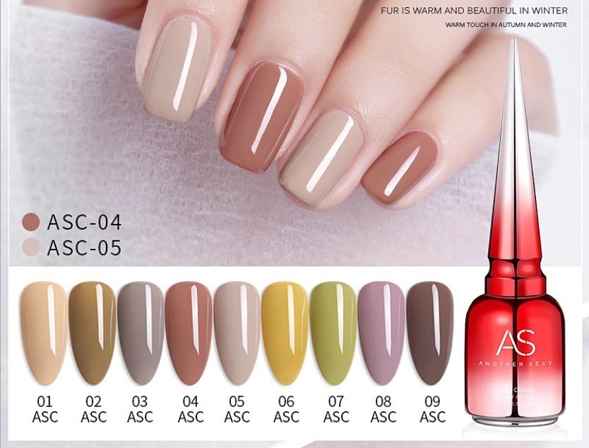 Sơn gel as mã asc chai 15ml