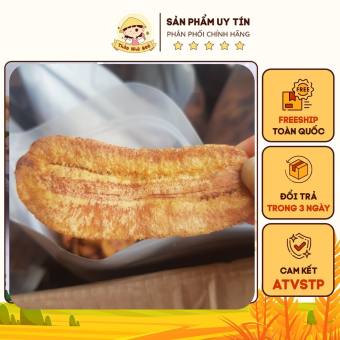 Chuối sấy không đường giòn khô ăn kiêng ngọt tự nhiên loại1,trái cây hoa quả sấy 500g