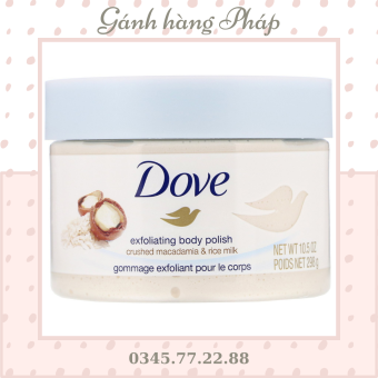 Tẩy tế bào chết Dove exfoliating body polish Mỹ