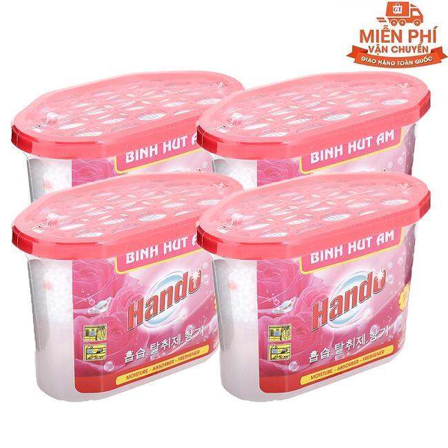 Bộ 4 bình hút ẩm hando 450ml gt450ml2