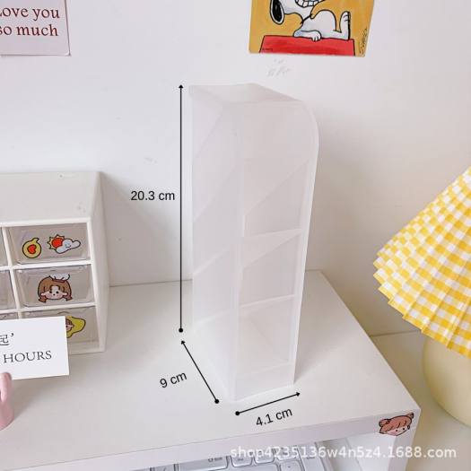 Kệ đựng bút BeBel kệ để bút basic BW hộp đựng bút để bàn nhiều ngăn Muji văn phòng phẩm