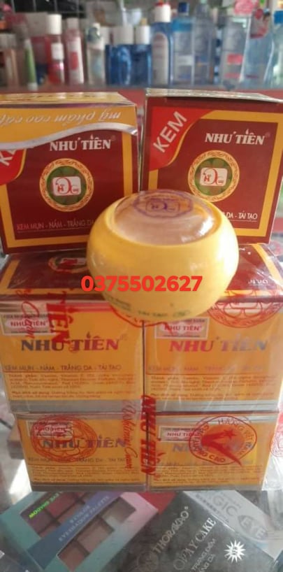 Kem dưỡng trắng như tiên vàng