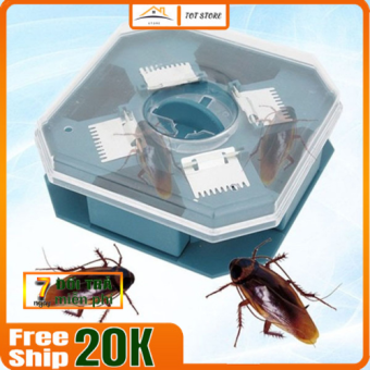 Hộp Bẫy Gián Thông Minh Không Dùng Hóa Chất - Thiết Bị Bẫy Gián, Bắt Gián Bằng Phương Pháp Vật Lý