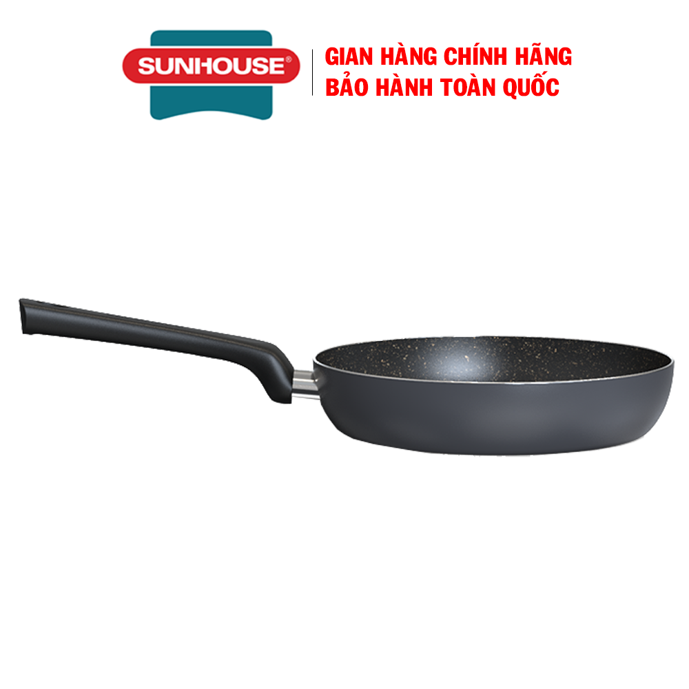 Chảo chống dính Sunhouse CT28 PLUS - Chảo chống dính bếp gas - Chảo chống dính bếp hồng ngoại - Chảo chống dính bếp ga - Đường kính 28cm, không dùng được bếp từ - Hàng chính hãng