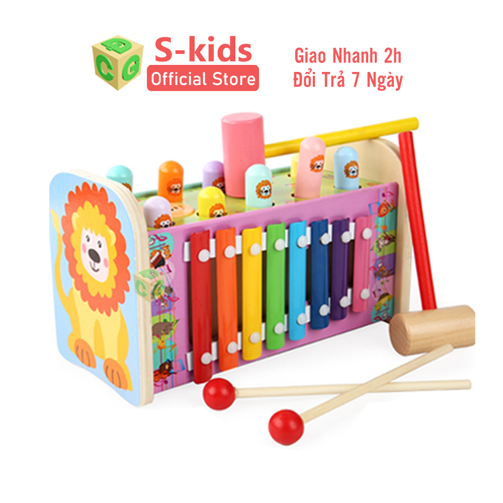 Đồ Chơi Trẻ Em S-kids - Đập chuột kết hợp đàn giúp bé nhanh nhẹn và vận động hiệu quả