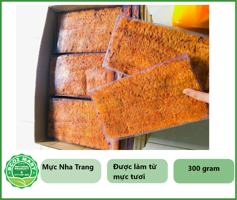Mực cán tẩm vị nha trang - 100% làm từ mực tươi