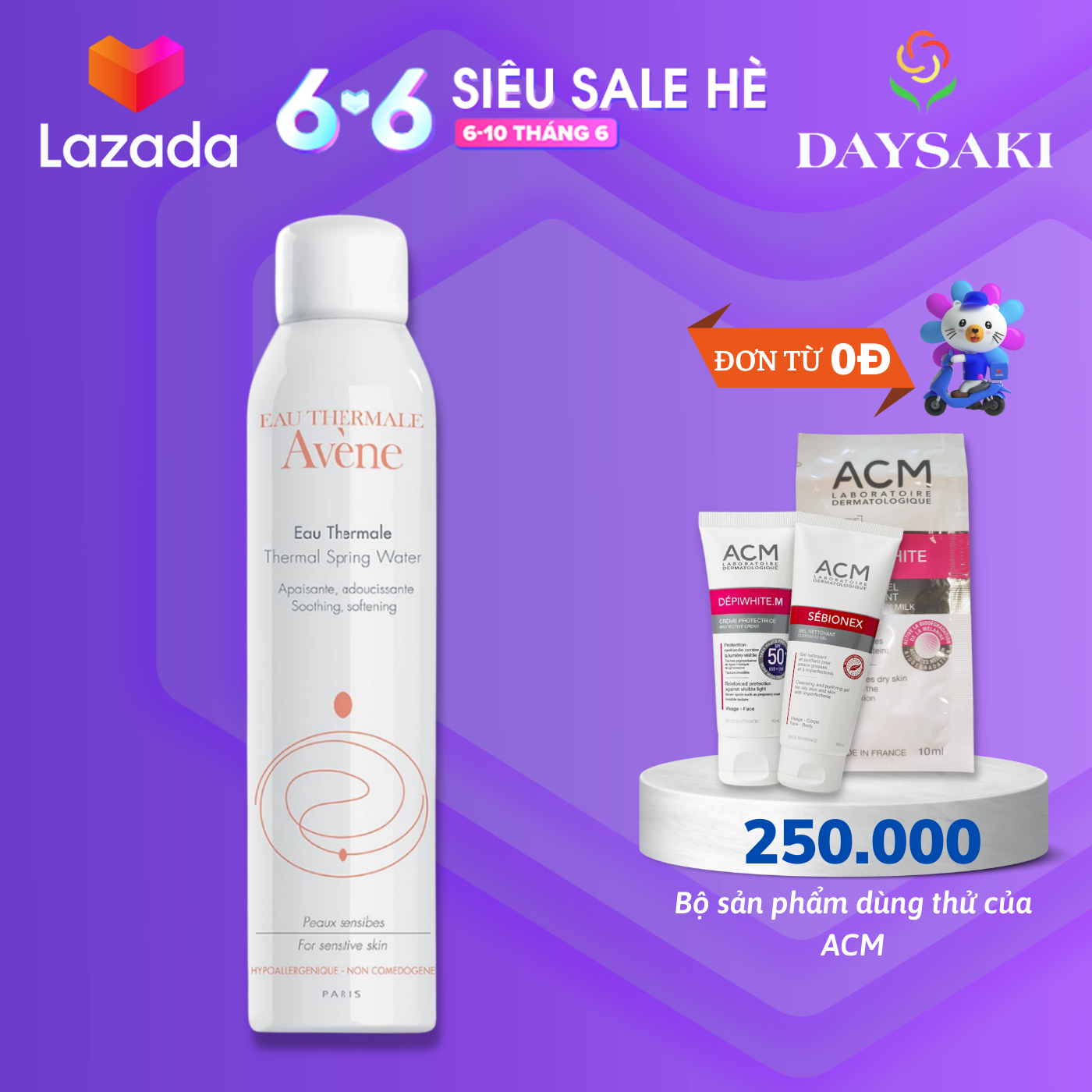 Avene Nước Xịt Khoáng Thermal Spring Water