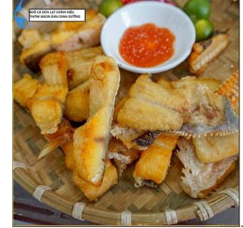 1 kg  KHÔ CÁ DỨA ĐÃ LÓC XƯƠNG CHÍNH HIỆU CẦN GIỜ