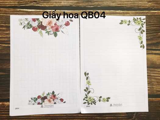 🍀 Combo 50 tờ giấy hoa (mẫu lộn xộn)