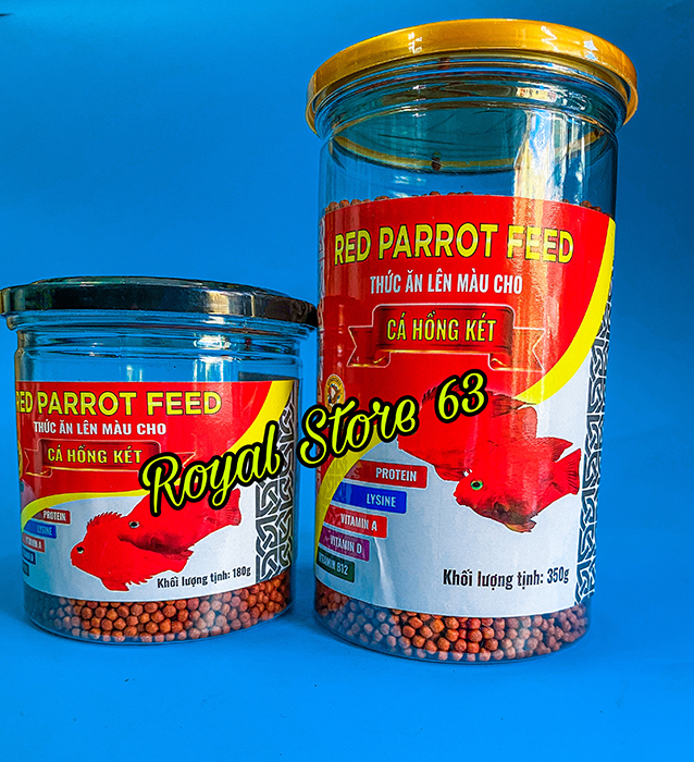  Thức Ăn Lên Màu Cho Cá Hồng Két SANKO Red Parrot Feed 