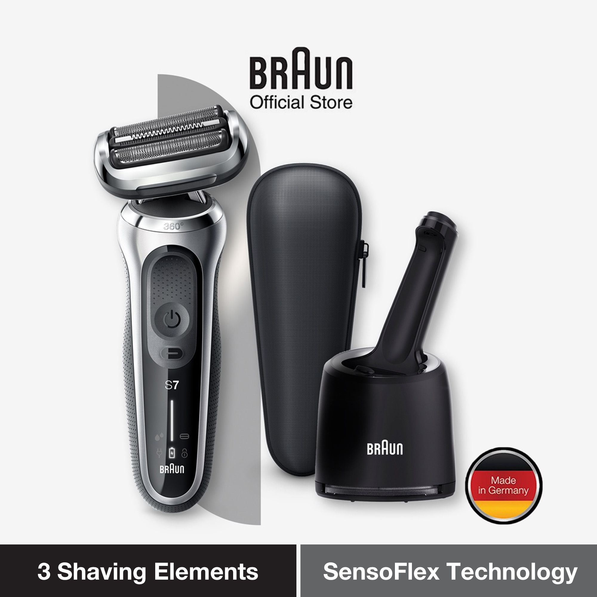 electric razor cleaning kit