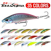 35 Colors Fishing Lure - Sinking Minnow with 3D Eyes