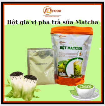Bột gia vị pha trà sữa Matcha