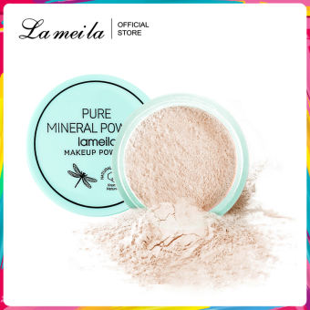 Lameila Long Lasting Makeup Setting Powder Oil-control Makeup Matte Finish Face Setting Powder Make Up Longlasting Lightweight Cosmetics