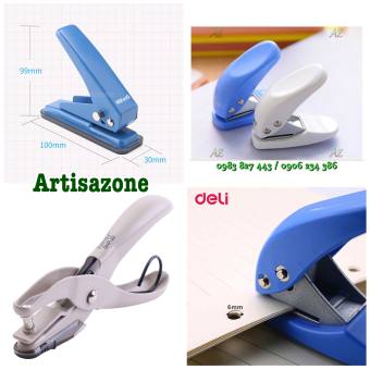 Bấm lỗ tròn Deli (size 6mm) và Kanex (4,5mm) - Hàng tốt - 01 chiếc