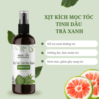 XỊT MỌC TÓC MỘC ÂN HAIR CARE - XỊT KÍCH MỌC TÓC CON, HỖ TRỢ GÃY RỤNG, GIÚP DA ĐẦU CHẮ KHỎE - XỊT DƯỠNG MỌC TÓC TINH DẦU BƯỞI - XỊT DƯỠNG TÓC CAO CẤP
