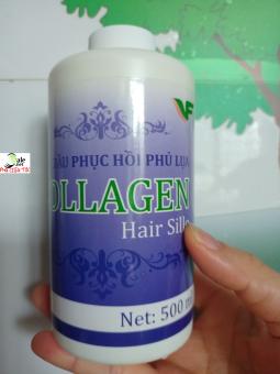 500ml Tinh dầu phục hồi phủ lụa collagen hair sille