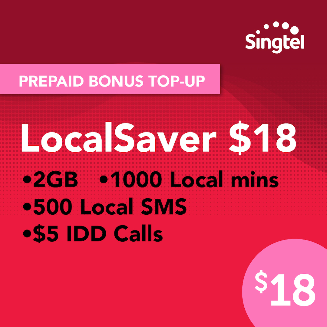 Singtel Prepaid Topup - Best Price in Singapore Jul 2023 | Lazada.sg
