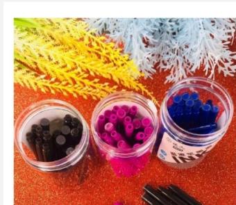 Mực Ống Xóa Được, Mực Bút Máy Xóa Được - Hộp 30 ống