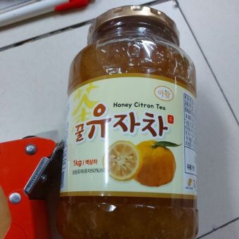 MẬT ONG CHANH ĐÀO HÀN QUỐC.CHAI 1KG.