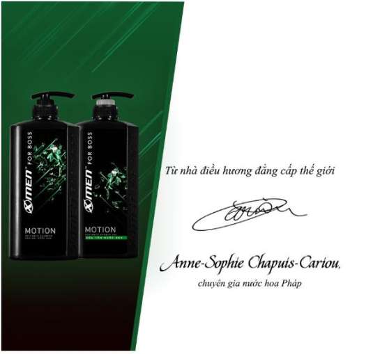 Combo 4 món Nước hoa XMen for Boss Motion/Intense/Luxury 49ml + Dầu gội và Sữa tắm nước hoa XMen for Boss 650g + Xịt khử mùi XMen for Boss 150ml