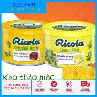 Kẹo Ngậm thảo mộc Ricola Hộp thiếc 100g - Thuỵ Sĩ