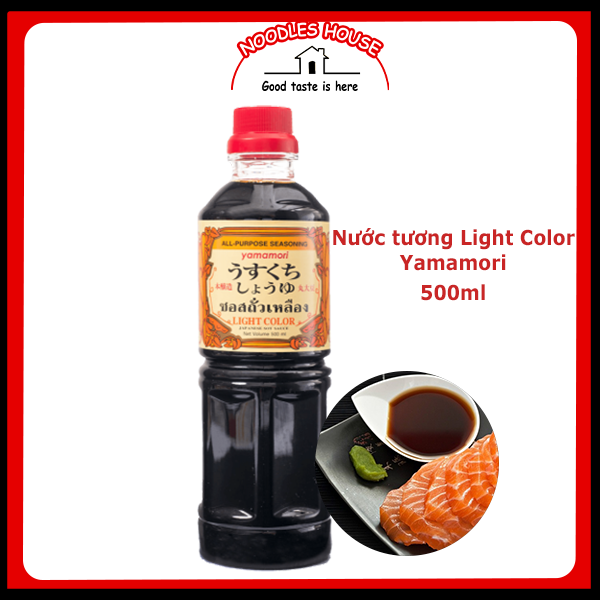 Nước Tương Nhật Yamamori 500ml - Yamamori Japanese Soy Sauce Light Color 500ml