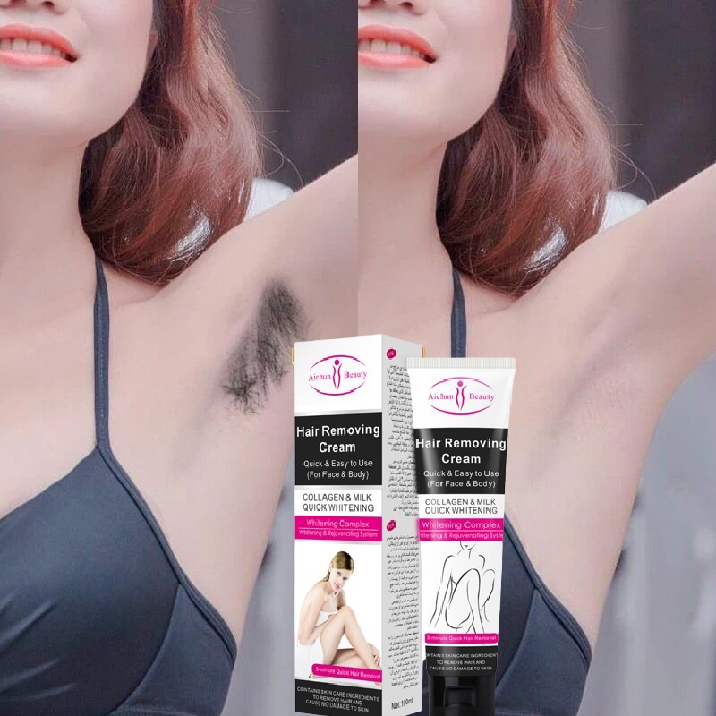 Kem tẩy lông nhẹ nhàng chân, tay, nách không đau không kích ứng da tẩy lông hiệu quả Hair Removing Triệt Sạch Các Loại Lông