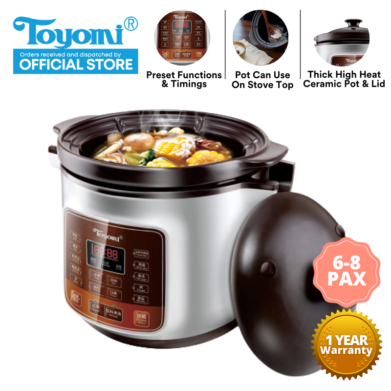 Toyomi Stew Cooker - Best Price in Singapore - Feb 2024