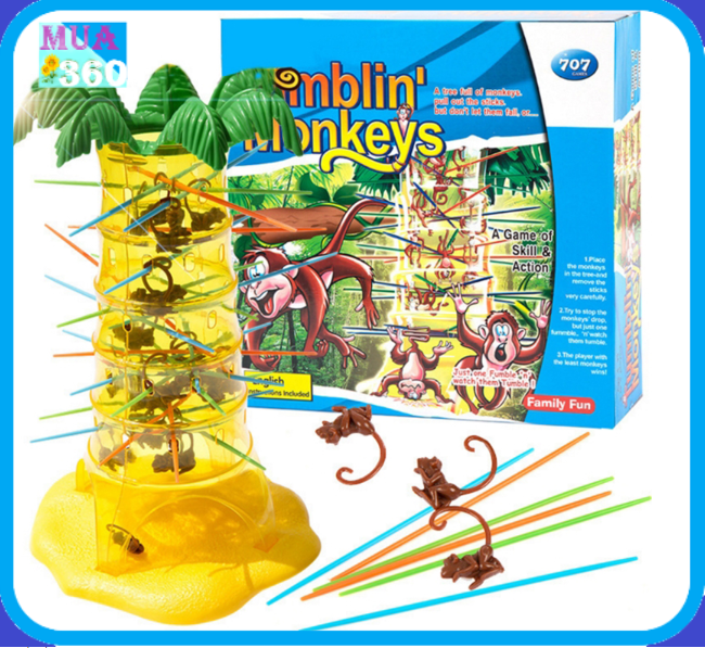 Đồ Chơi Khỉ Rút Cây - Đồ chơi vui nhộn cho bé