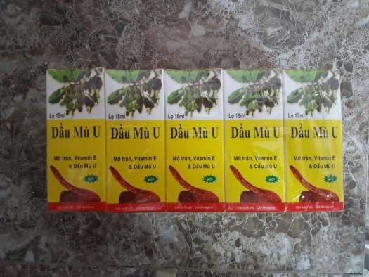 Dầu Mu U mỡ trăn (10 chai)