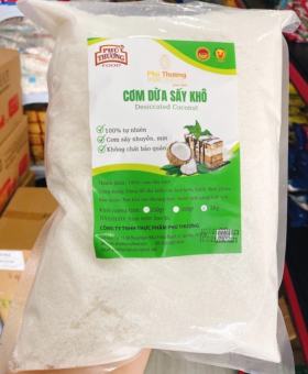 Cơm Dừa Mịn Sấy Khô Phú Thương(sỉ giá tốt)