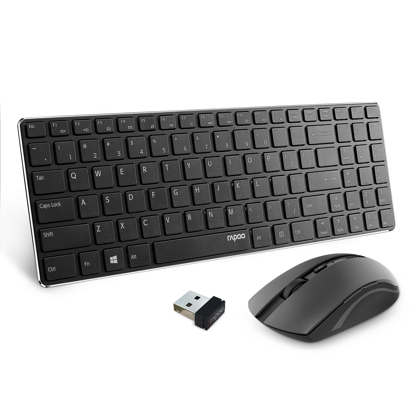 rapoo wireless keyboard mouse combo