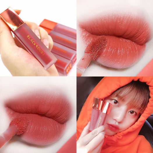 Son Black Rouge mới nhất hot trend 2020 đủ các màu A12,A06,A26, Ver 5, ver 6 màu cam đất, nâu đất. cam cháy, đỏ gạch, son kem lì, son môi giá rẻ, son 1k, son background